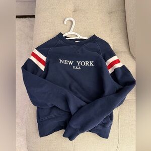 brandy melville john galt new york crewneck